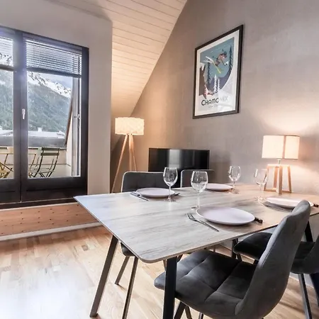 Triplex - Hypercentre - Balcon Avec Vue Montagnes 샤모니