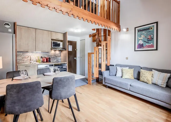 Triplex - Hypercentre - Balcon Avec Vue Montagnes Chamonix